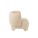 Paris Prix Fauteuil Design Tricoté "Erwin" 80cm Blanc