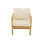 Paris Prix Fauteuil En Rotin & Coussin "Elise" 73cm Naturel