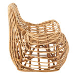 Paris Prix Fauteuil En Rotin Design "Ana" 100cm Naturel