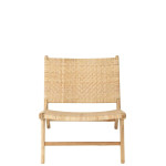 Paris Prix Fauteuil En Rotin Design "Bali" 78cm Naturel
