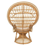 Paris Prix Fauteuil En Rotin Design "Gypsy" 150cm Naturel