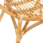 Paris Prix Fauteuil En Rotin "Idylle Folk" 84cm Naturel