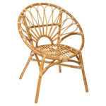 paris prix Fauteuil en Rotin "Idylle Folk" 84cm Naturel