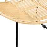 Paris Prix Fauteuil En Rotin Rond "Laora" 80cm Naturel