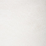 Paris Prix Fauteuil Imitation Fourrure "Oslo" 101cm Blanc