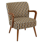 paris prix Fauteuil Imprimé "Chiara" 79cm Multicolore