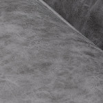 Paris Prix Fauteuil Large En Tissu "Brock" 146cm Gris