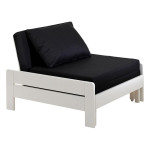 paris prix Fauteuil-Lit Convertible Enfant "Pino" 98-207cm Blanc