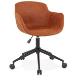 paris prix Fauteuil Pivotant Design "Larizona" 80cm Marron