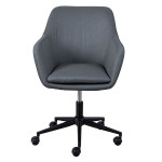 Paris Prix Fauteuil Pivotant Design "Vocult" 92cm Gris