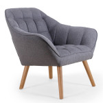 paris prix Fauteuil Scandinave Matelassé "Taon" 83cm Gris