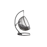 Paris Prix Fauteuil Suspendu "Bacolod" 205cm Noir & Gris