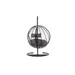 Paris Prix Fauteuil Suspendu "Bacolod" 205cm Noir & Gris