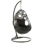 paris prix Fauteuil Suspendu & Coussin "Bula" 197cm Noir