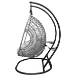 Paris Prix Fauteuil Suspendu Double "Viga" 196cm Gris