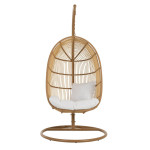 Paris Prix Fauteuil Suspendu Ovale "Aciera" 193cm Naturel