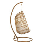 Paris Prix Fauteuil Suspendu Ovale "Aciera" 193cm Naturel