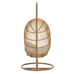 Paris Prix Fauteuil Suspendu Ovale "Aciera" 193cm Naturel