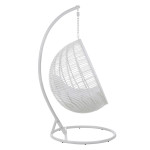 Paris Prix Fauteuil Suspendu Rond "Aciera" 193cm Blanc