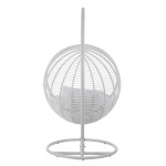 Paris Prix Fauteuil Suspendu Rond "Aciera" 193cm Blanc