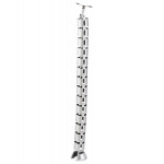 Paris Prix Gaine Passe-Câbles Pour Bureau "Flexible" 80cm Argent