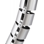 Paris Prix Gaine Passe-Câbles Pour Bureau "Flexible" 80cm Argent