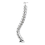 paris prix Gaine Passe-Câbles Pour Bureau "Flexible" 80cm Argent
