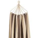 Paris Prix Hamac En Tissu "Grandes Rayures" 200cm Marron