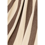 Paris Prix Hamac En Tissu "Grandes Rayures" 200cm Marron