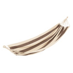 paris prix Hamac en Tissu "Grandes Rayures" 200cm Marron