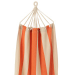 Paris Prix Hamac En Tissu "Grandes Rayures" 200cm Orange