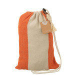 Paris Prix Hamac En Tissu "Grandes Rayures" 200cm Orange