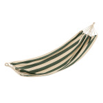 paris prix Hamac en Tissu "Grandes Rayures" 200cm Vert Foncé