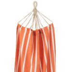 Paris Prix Hamac En Tissu "Petites Rayures" 200cm Orange