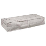 paris prix Housse de Rangement "Dessous de Lit" 100cm Beige