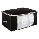 paris prix Housse de Rangement Pliable "Order" 60cm Noir