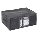 paris prix Housse de Rangement Sous Vide "Press" 60cm Gris