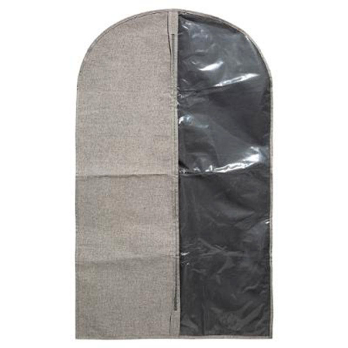 Paris Prix Housse De Rangement "Vêtements" 100cm Beige