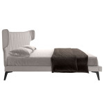 Paris Prix Lit Adulte Avec Sommier "Glen" 180x200cm Gris Clair