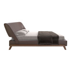 Paris Prix Lit Adulte Avec Sommier "Nettie" 180x200cm Marron