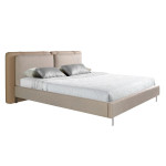 Paris Prix Lit Adulte Avec Sommier "Terry" 180x200cm Gris