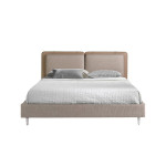 Paris Prix Lit Adulte Avec Sommier "Terry" 180x200cm Gris