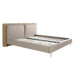 paris prix Lit Adulte Avec Sommier "Terry" 180x200cm Gris