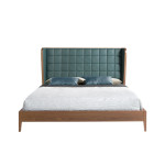 Paris Prix Lit Adulte Avec Sommier "Tessie" 180x200cm Vert Foncé