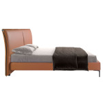 Paris Prix Lit Adulte Avec Sommier "Thanh" 180x200cm Marron