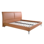 paris prix Lit Adulte Avec Sommier "Thanh" 180x200cm Marron