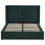 Paris Prix Lit Adulte Sommier Relevable "Fady" 160x200cm Vert