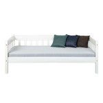 Paris Prix Lit Banquette En Bois "Trosin" 90x200cm Blanc