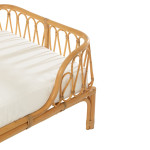 Paris Prix Lit Banquette En Rotin "Pierre" 77x186cm Naturel