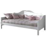 Paris Prix Lit Banquette Enfant à Tiroir "Amori" 90x200cm Blanc